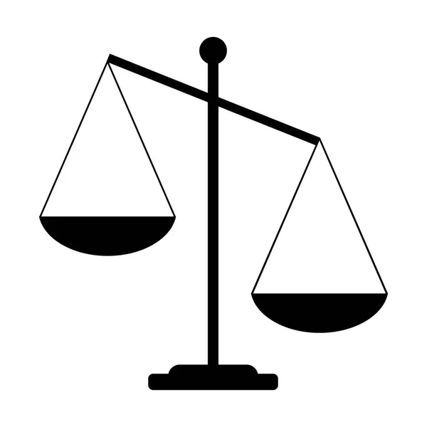 Масштаб правосудия — стоковый вектор