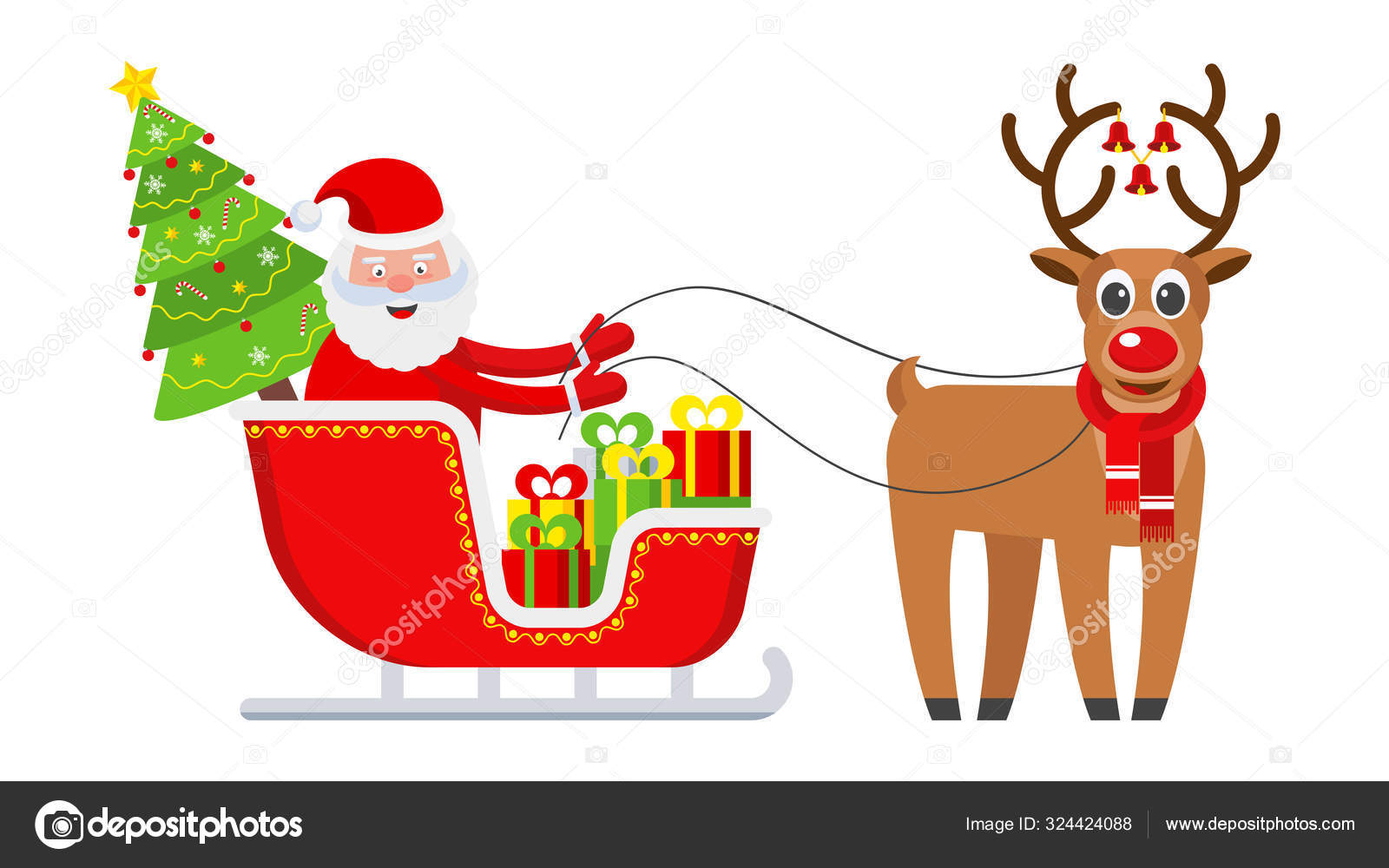 Noël Fun Broche Sledge
