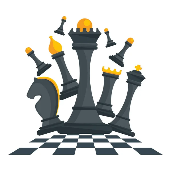 Chessboard Drawing With Figures. Royalty Free SVG, Cliparts, Vetores, e  Ilustrações Stock. Image 53482193.