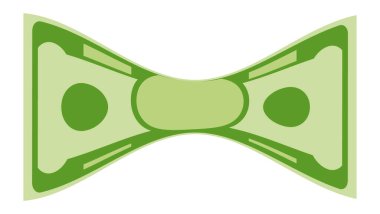 Çok çeşit para. Banknotlar paketlenir, faturalar uçar.