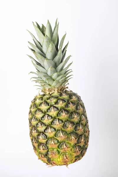 Pineapple Close Macro White Background — Stock Photo, Image