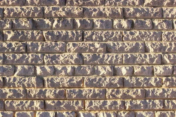 The beige brick texture can be used as a background — Stock Photo, Image