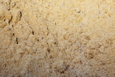 İnşaat alanındaki ince kum dokusu.