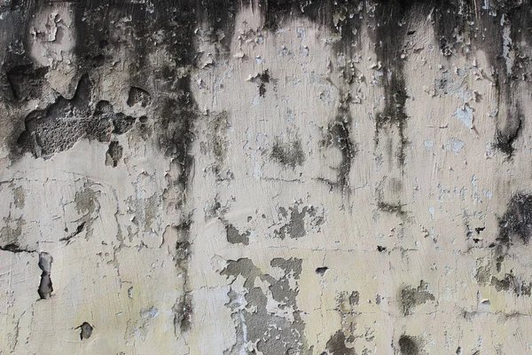 Vieux Mur Beige Avec Plâtre Pelant Pour Fond — Photo