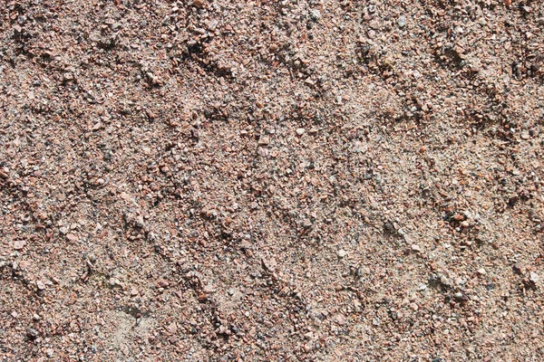 Wheel tracks in the mud, detail footprints bulldozer in the construction road