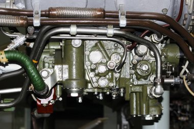 uçak motoru, Ordusu Havacılık, askeri uçak ve Havacılık ve uzay sanayi iç yapısı