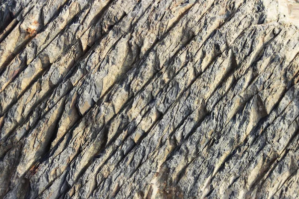 Texture Della Pietra Con Venature Bianche Presumibilmente Roccia Scisto — Foto Stock