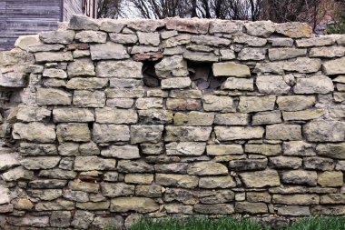 harap bir duvar şeklinde tarihi Duvar.