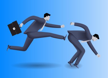 Zorlu rekabet iş kavramı