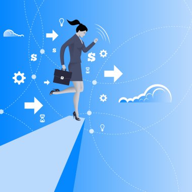 Cliff kavramı kenarında Dengeleme