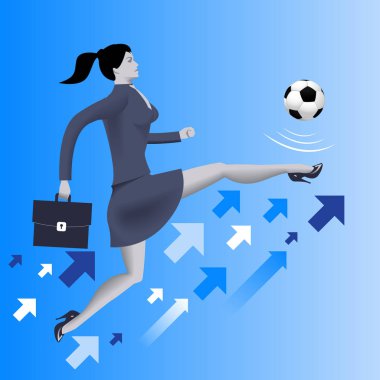 Topu oyun iş kavramı koymak