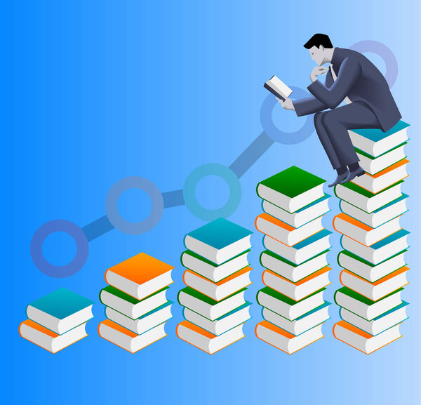 Сила знаний бизнес-концепция
