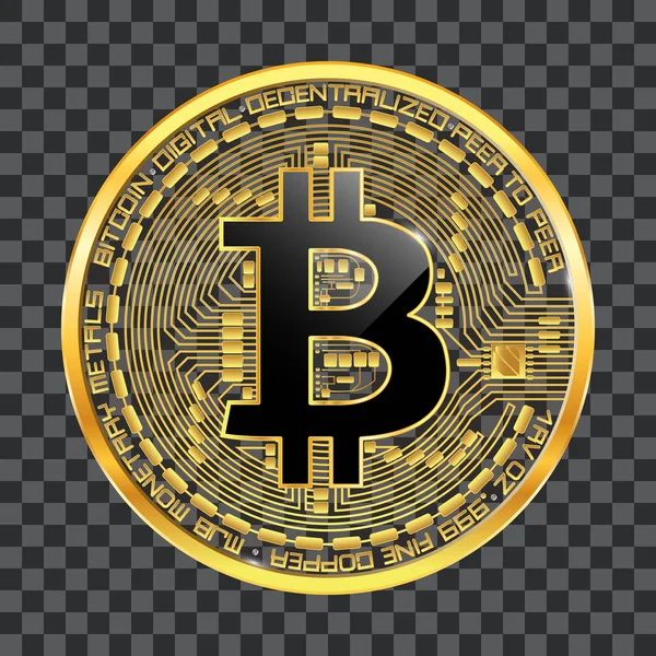 Bitkoinu logotipas prekybininko