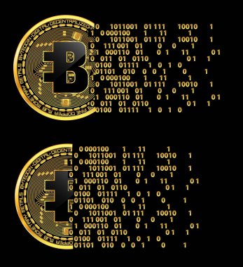 Kripto Döviz Alım bytecoin altın simgeler kümesi