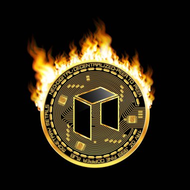 Kripto para birimi neo altın simgesi yanıyor
