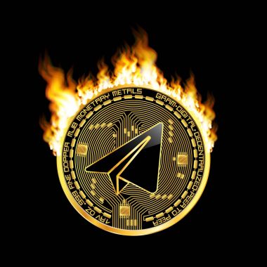 Kripto para birimi gram altın simgesi yanıyor
