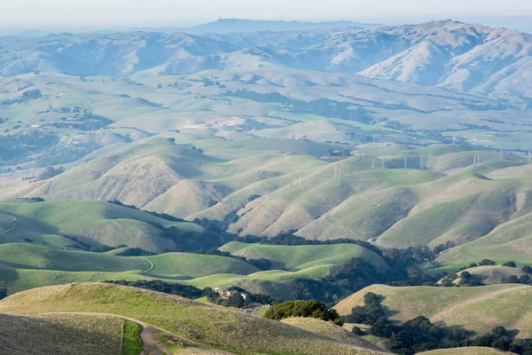 Klasyczne Northern California Rolling Hills. — Zdjęcie stockowe