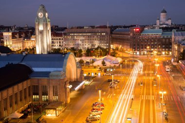 Helsinki Merkezi Hava Görünümü