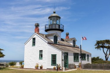 Point Pinos Lighthouse. clipart