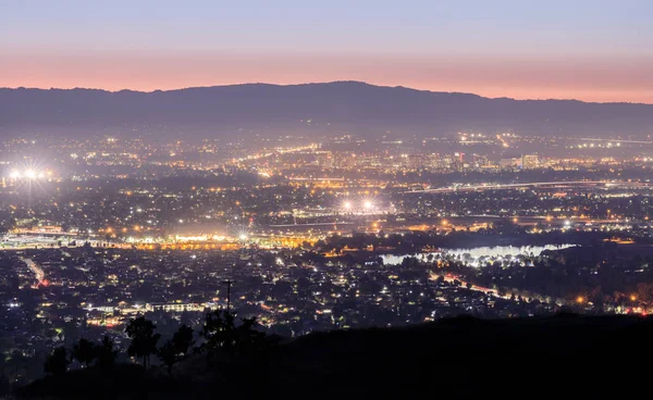 Silicon Valley světla. — Stock fotografie