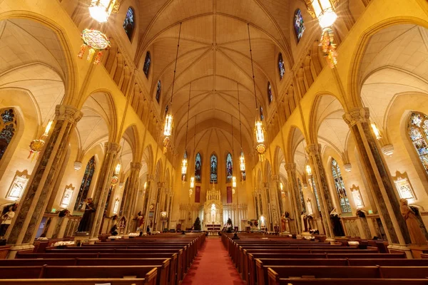 Σαν Φρανσίσκο Καλιφόρνια Δεκεμβρίου 2017 Εσωτερικό Της Εκκλησία Του Αγίου — Φωτογραφία Αρχείου