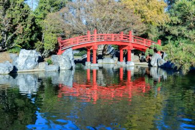 Japon Dostluk Bahçesi Kelley Park. San Jose, Santa Clara County, Kaliforniya, ABD.