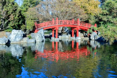 Japanese Friendship Garden in Kelley Park. San Jose, Santa Clara County, California, USA. clipart