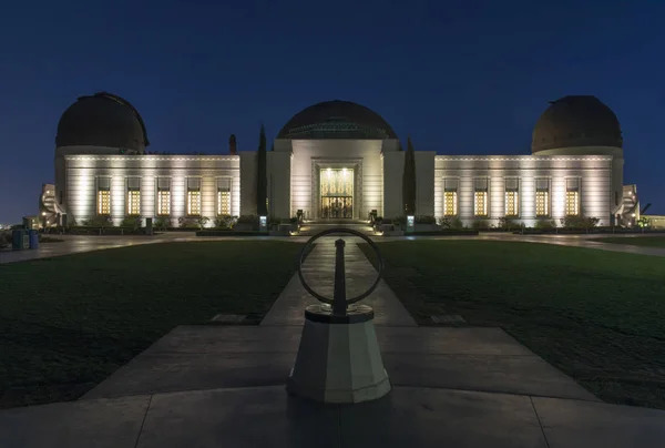 格里菲斯天文台 洛杉矶 加利福尼亚 — 图库照片