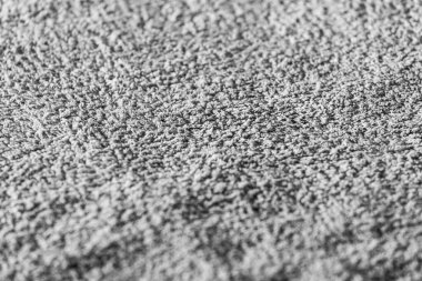 Gri doğal peluş havlu kumaş Türk Hamamı. Terry gri kumaş doku