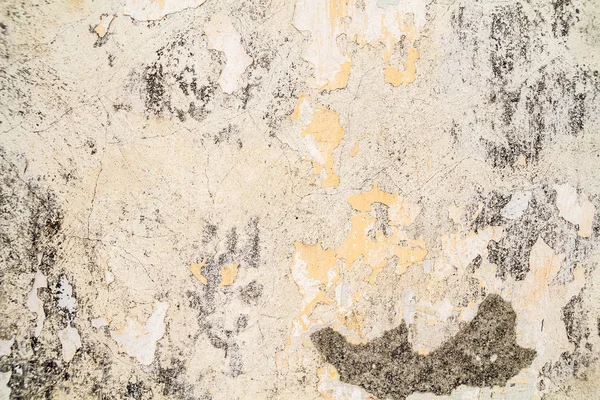 Viejo muro de cemento gris-amarillo — Foto de Stock