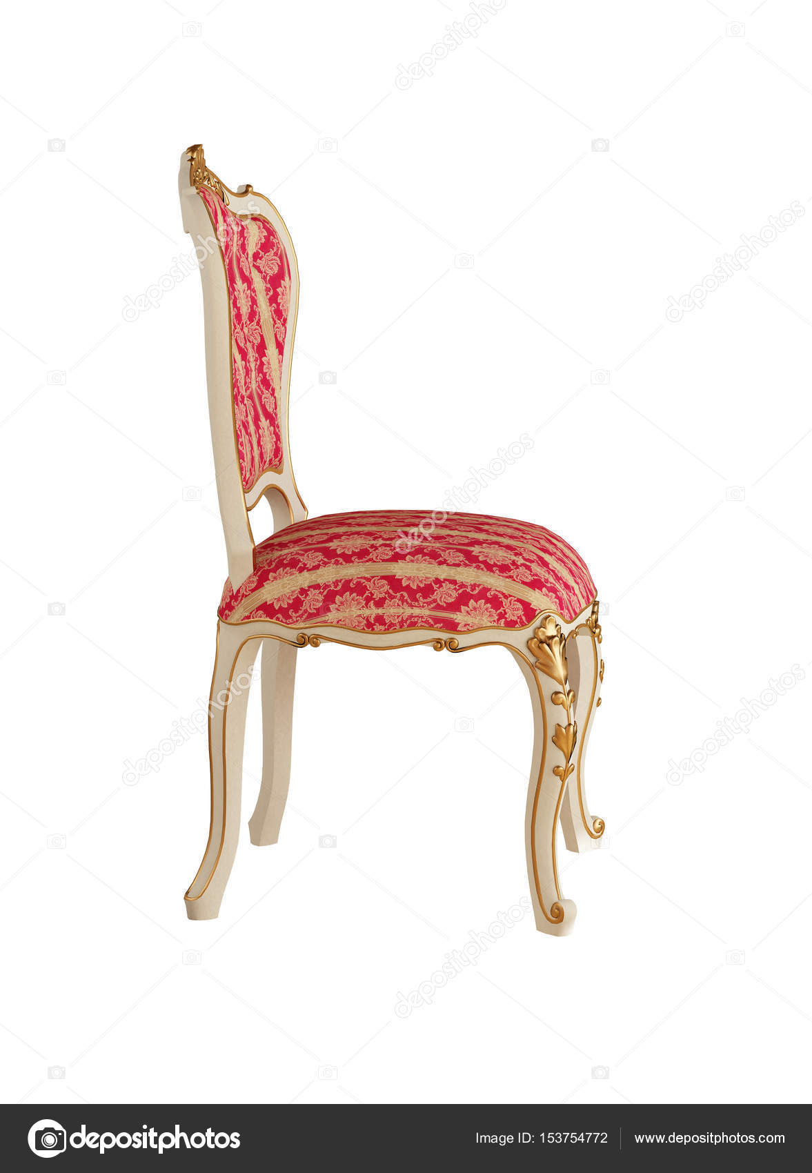 isolated victorian chair 153754772