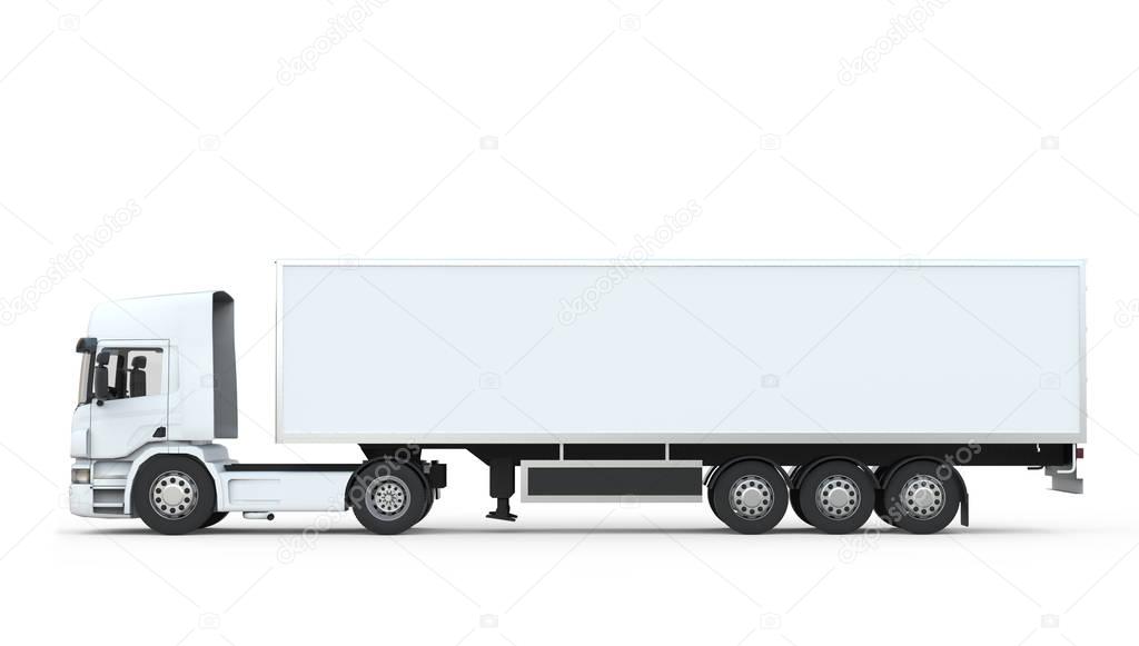 Long clear truck