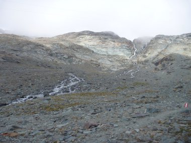 grossglockner dağ tırmanma kayalık yol