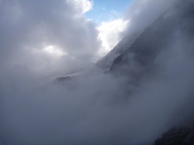 grossglockner dağ tırmanma kayalık yol