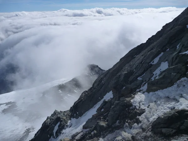 grossglockner dağ tırmanma kayalık yol