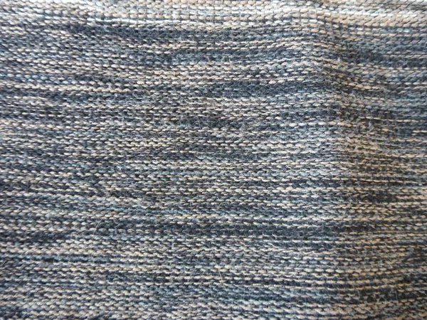 Textura de camisola de lã de malha com melange marrom — Fotografia de Stock