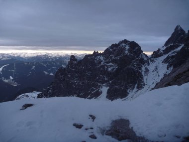 erken kış güzel salzkammergut trekking