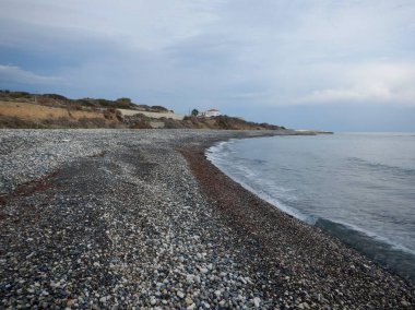 Yalı dramatik gökyüzü