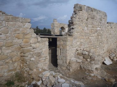 bir antik tarihi kazı sitesi