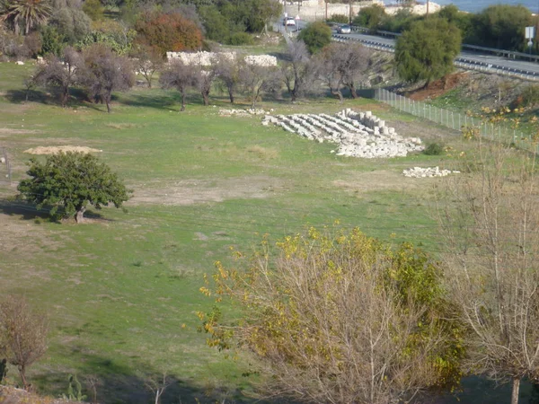 Un antiguo sitio de excavación histórica — Foto de Stock