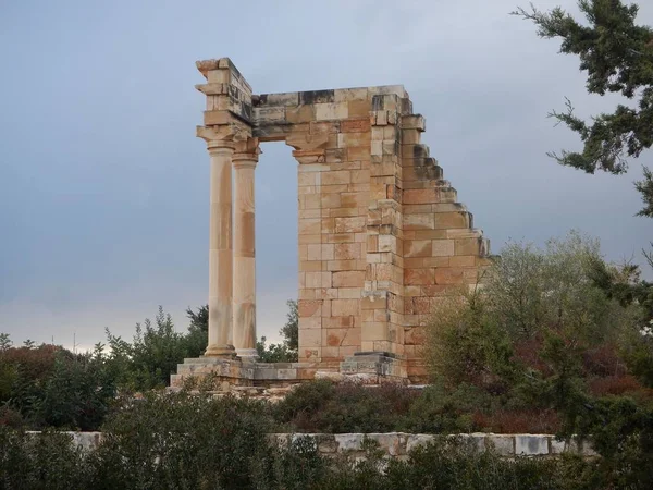 Ancient greek excavation site kourion — Stock Photo, Image