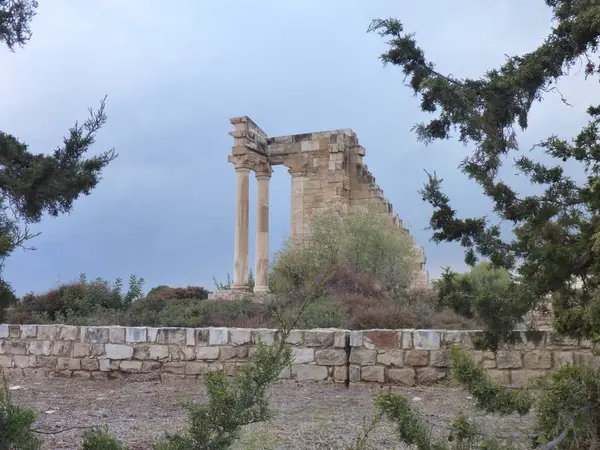 Site de fouille grec antique kourion — Photo