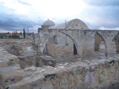 kouklia Kıbrıs'taki eski kilisede