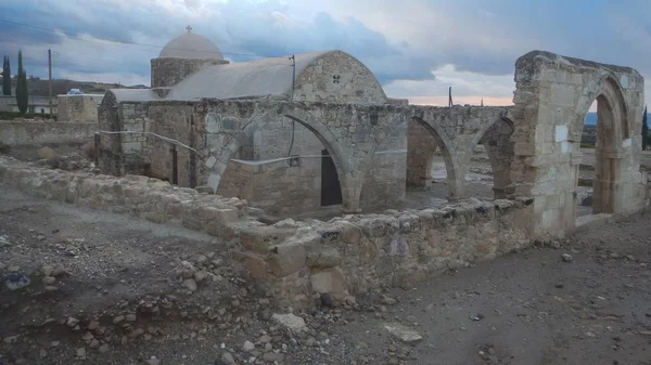 Igreja antiga em kouklia em cyprus — Fotografia de Stock