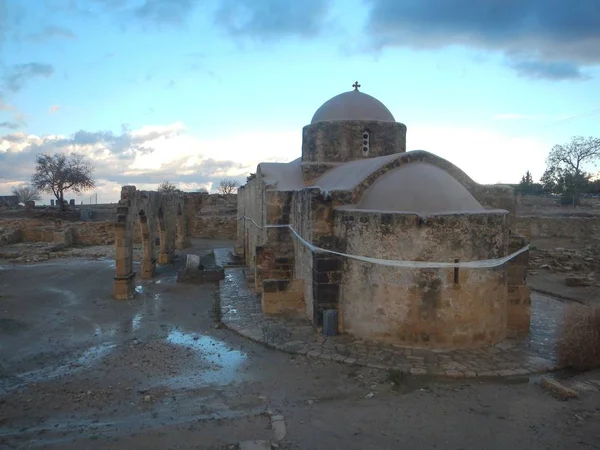キプロスのパフォスの古代教会 — ストック写真