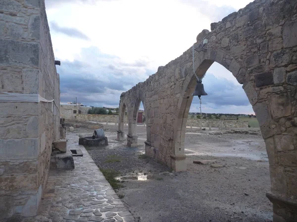 Igreja antiga em kouklia em cyprus — Fotografia de Stock