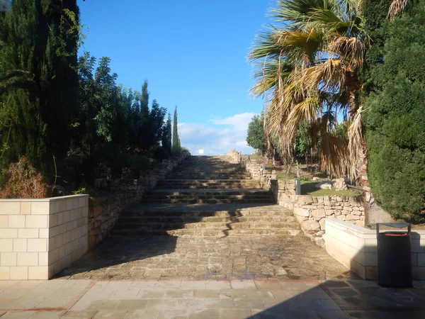 Historische archeologicel site kato pafos — Stockfoto