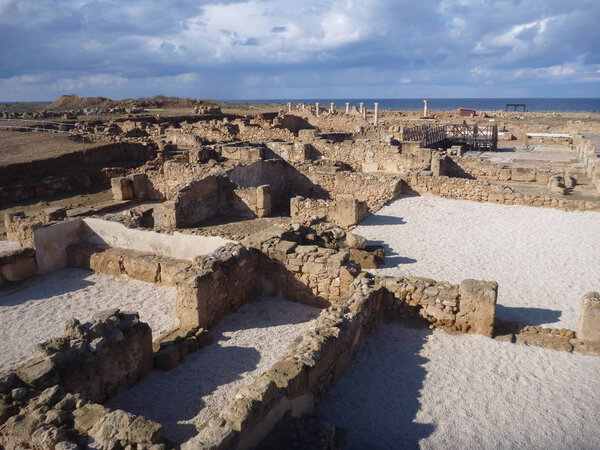 historical archeologicel site kato pafos
