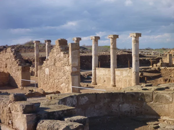 Исторический археологический памятник Като Пафос — стоковое фото