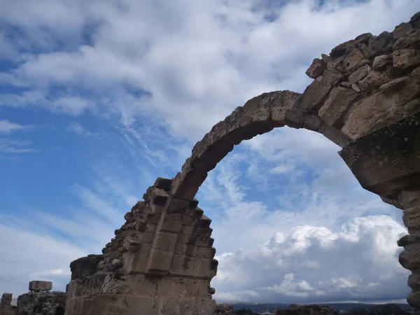 Historyczne archeologicel strony kato pafos — Zdjęcie stockowe